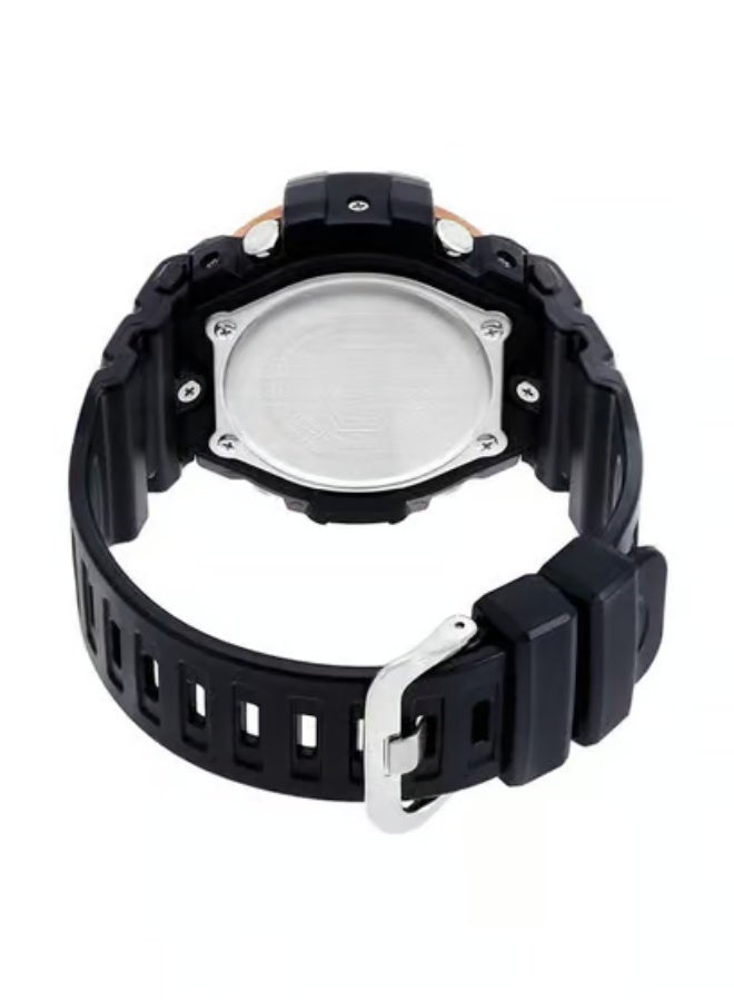 كاسيو ساعة كاسيو رجالية كوارتز، شاشة عرض تناظرية رقمية وسوار من الراتنج GN-1000RG-1A - Image 4